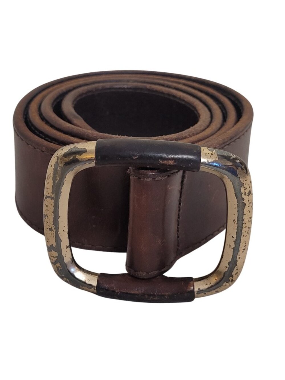 The Limited Women's Vintage Brown Leather Belt 38" medium
